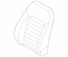 Seat Back Cushion Cover - Left, Front