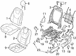 Seat Cover Cushion - Left, Front