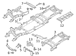 Chassis Frame Reinforcement Trailer Coupling Support Bracket - Right, Inner