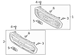 Grille Molding Insert - Front (XL)