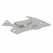 Quarter Panel Reinforcement Safety Belt Plate - Right, Inner