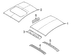 Roof Header Panel Rood Rail - Rear