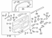 Door Window Molding Decal - Right, Front