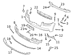 Bumper Impact Bar Reinforcement Rebar - Front