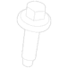 Engine Mount Bolt Screw And Washer - M12 x 32MM