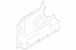 Body A-Pillar Reinforcement Panel (Convertible, Coupe)