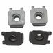 Bumper Cover Reinforcement Beam Nut Impact Bar - M14, Rear