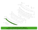 Grille Molding - Front