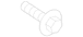Screw And Washer Body C Pillar Trim Panel - M6 X 25, Center MULTI FUNCTION DISPLAY 15