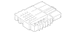 Engine Compartment Junction Block Panel Fuse <br>Junction (Fuses)