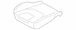 Seat Cover Cushion - Left, Front