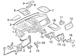 Instrument Panel Storage Compartment Stowage Box