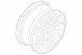 Wheel Rim 22 X 9.5 Style 1