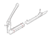 Uniside Door Frame - Left, Outer (Convertible)