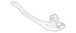 Engine Mount Crossmember Mounting Support - Front 2.3L (MT)