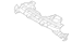 Bumper Cover Spacer Panel Filler - Front, Lower