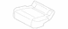 Seat Cover Cushion <br>A that replaces the original equipment back and bottom Covers of a