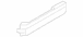 Door Panel Handle Cover - Right, Rear (Limited)