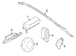 Curtain Air Bag Module - Right (Convertible)