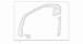 Door Window Molding Trim - Right, Front