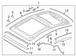 Sunroof Frame Seal - Right