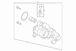 Disc Brake Caliper - Right, Front