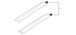 Liftgate Trim Scuff Plate Door - Right (Convertible, Coupe)