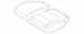 Seat Cover Cushion - Left, Rear