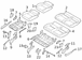 Seat Cover Cushion - Rear