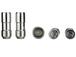 Chrome Plated Wheel Lock Kit for Exposed Lugs