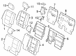Seat Back Cushion Pad - Rear