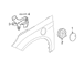 Drive Motor Battery Pack Charging Port Door Fuel Filler Access (BEV)