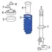 Coil Spring - Left, Right, Front