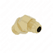 Turbo Elbow, 45 Degree, 5/8-18 UNF-2A, M14 x 1.5-6G
