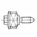 Hexagon Flange Bolt and Washer Assembly - M6 x 1 x 27