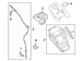 Automatic Transmission Shifter Cable Selector Lever Control (AT)