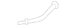 Sunroof Drain Hose Water Tube - Right, Rear, Lower