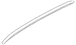 Roof Rack Cross Rail Luggage Carrier Side - Right