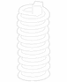 Coil Spring <br>Code HC3C 5310 AJA MONOBEAM Axle - Front