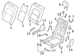 Seat Trim Panel Cover - Rear