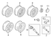 Wheel Rim Conventional Spare - ,