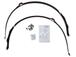 Air Design® Black Wheel Lip Molding for Front Wheel Openings Only