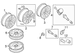 Wheel Rim 20 X 8 Cast