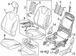 Seat Cushion Foam Pad - Left, Front