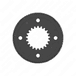 Right-Hand Air Compressor Drive Gear for S60 14L