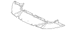 Radiator Support Splash Shield Air Deflector - Front (ST)