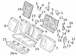 Seat Back Cushion Cover - Left, Front, Rear