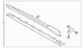 Rocker Panel Guard Molding - Right (Shelby)