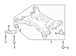 Suspension Subframe Reinforcement Bracket - Right