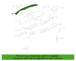 Grille Defroster <br>Dash board air vent trim Connector Dashboard Defogger Duct Louver Nozzle belt